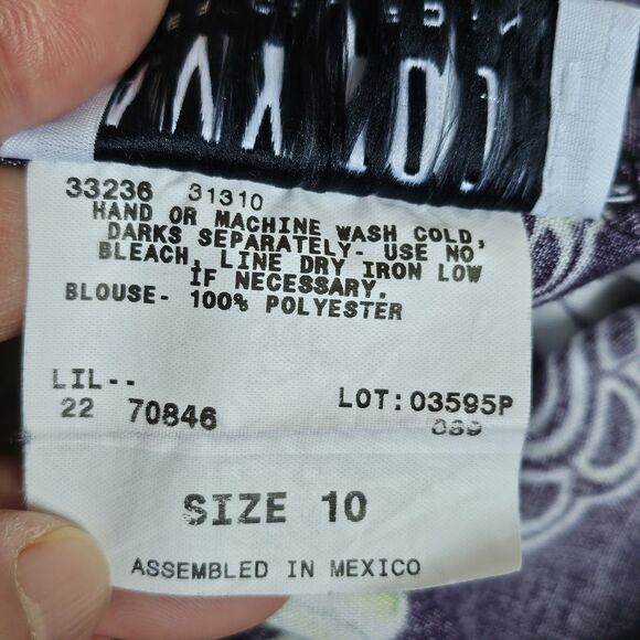 Vintage Amy Too! Girls Floral Dress – Size 10 – Sleeveless – Made in Mexico – EU - Picture 5 of 8